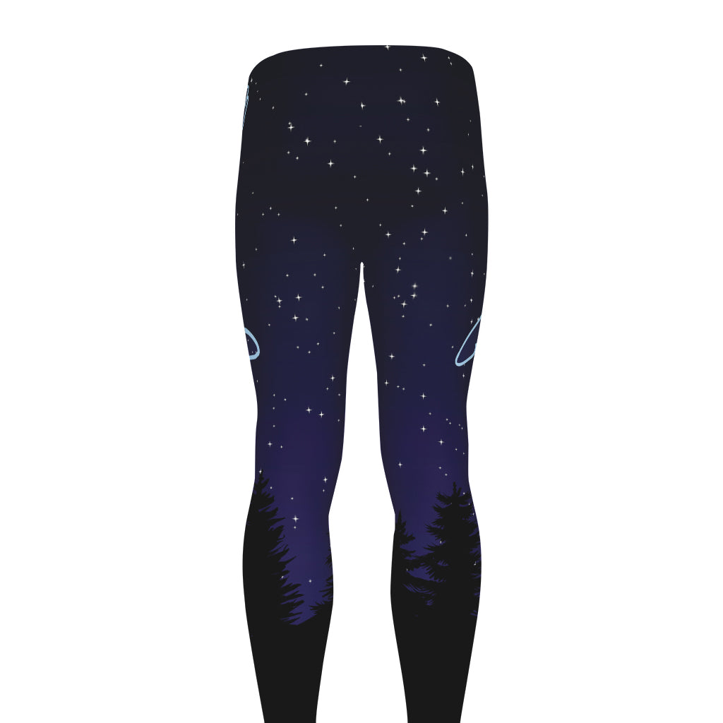Gemini Constellation Print Men's leggings
