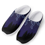 Gemini Constellation Print Mesh Casual Shoes