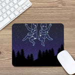 Gemini Constellation Print Mouse Pad