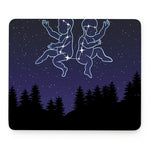 Gemini Constellation Print Mouse Pad