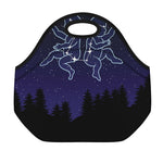 Gemini Constellation Print Neoprene Lunch Bag