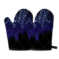 Gemini Constellation Print Oven Mitts