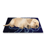Gemini Constellation Print Pet Cooling Mat Cover