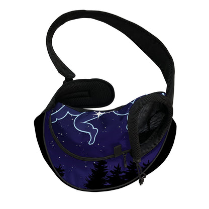 Gemini Constellation Print Pet Sling Carrier