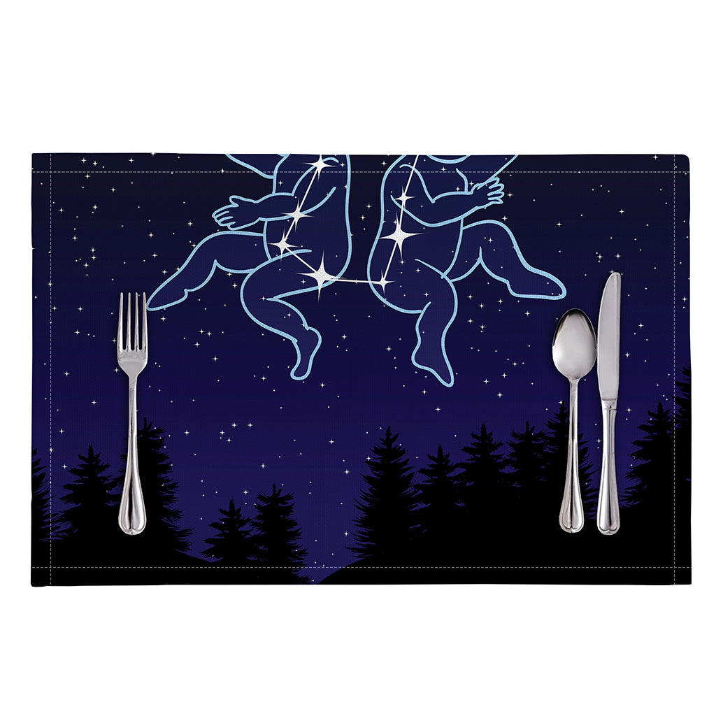 Gemini Constellation Print Placemat