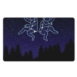 Gemini Constellation Print Polyester Doormat