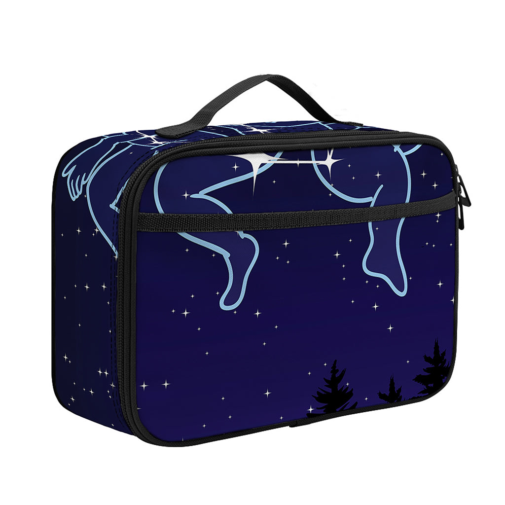 Gemini Constellation Print Portable Lunch Bag