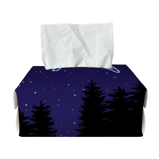 Gemini Constellation Print Rectangle Tissue Box Cover