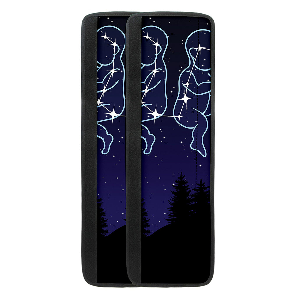 Gemini Constellation Print Refrigerator Handle Covers
