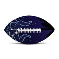Gemini Constellation Print Rugby Ball