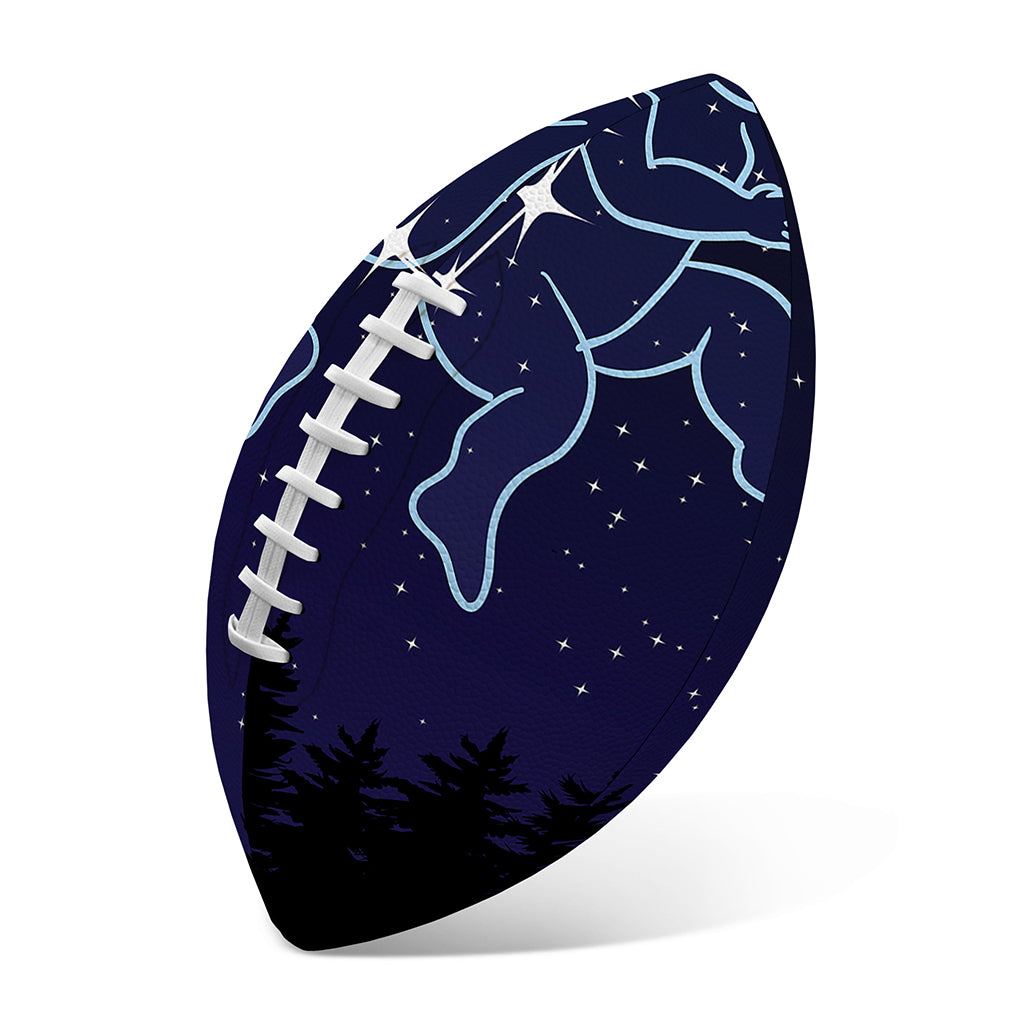 Gemini Constellation Print Rugby Ball