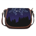 Gemini Constellation Print Saddle Bag