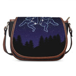 Gemini Constellation Print Saddle Bag