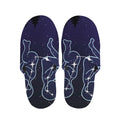 Gemini Constellation Print Slippers