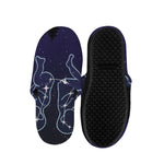 Gemini Constellation Print Slippers