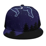 Gemini Constellation Print Snapback Cap