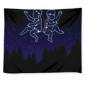 Gemini Constellation Print Tapestry