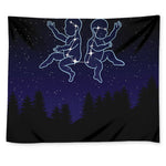 Gemini Constellation Print Tapestry