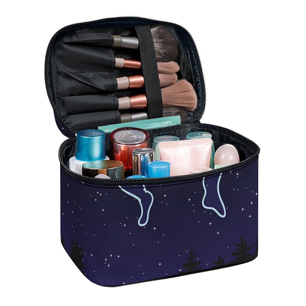 Gemini Constellation Print Travel Makeup Bag
