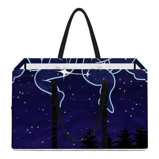 Gemini Constellation Print Utility Tote Bag
