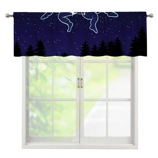 Gemini Constellation Print Window Valance