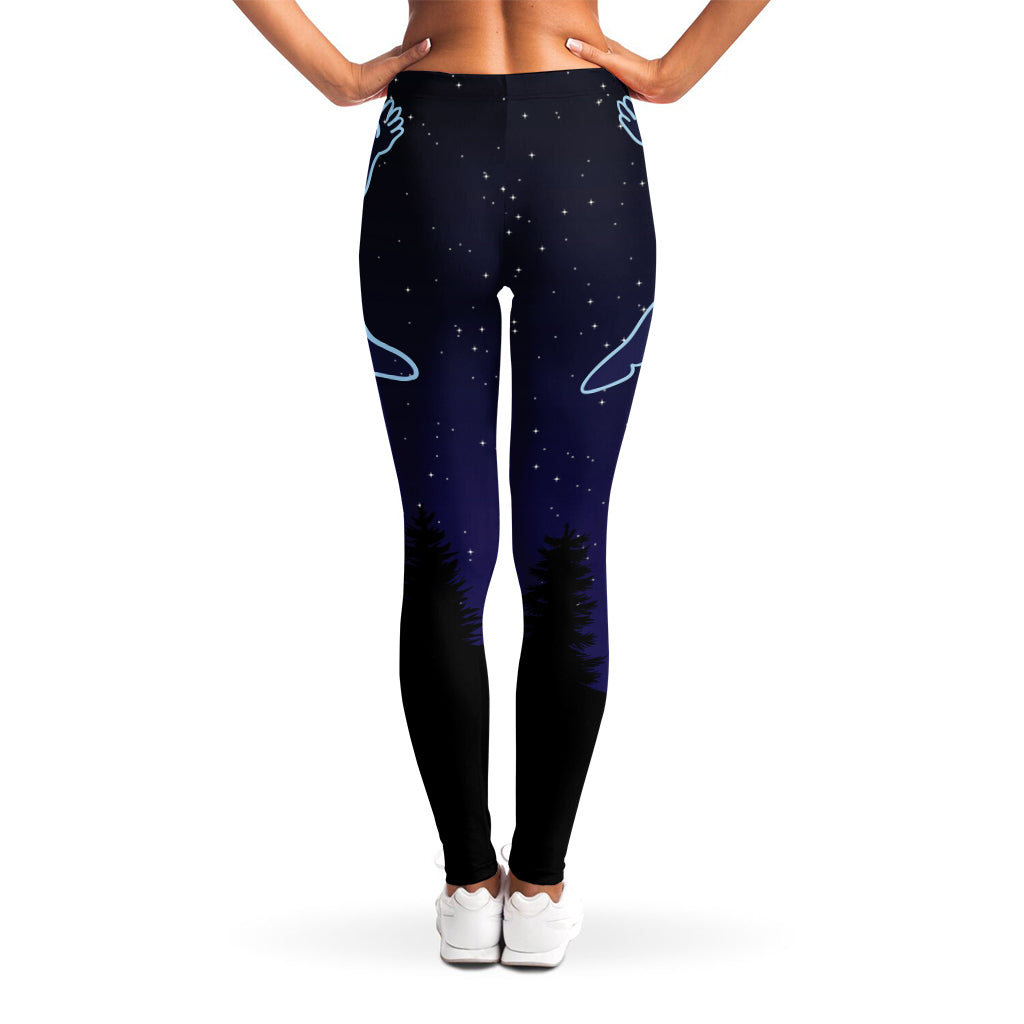 Gemini Constellation Print Women's Leggings