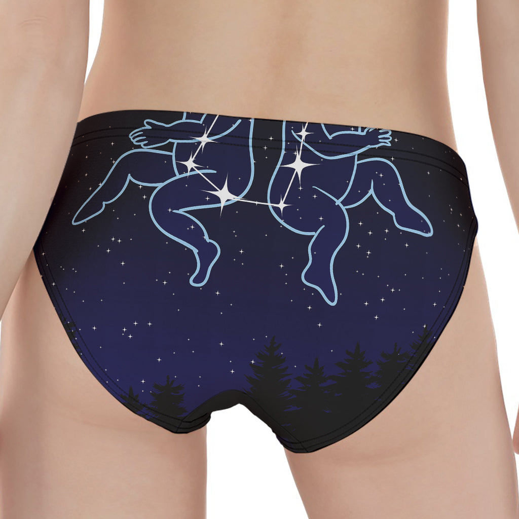 Gemini Constellation Print Women's Panties