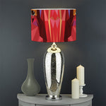 Geometric Bull Skull Print Drum Lamp Shade