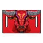 Geometric Bull Skull Print Golf Cart Seat Cover