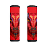 Geometric Bull Skull Print Handle Covers
