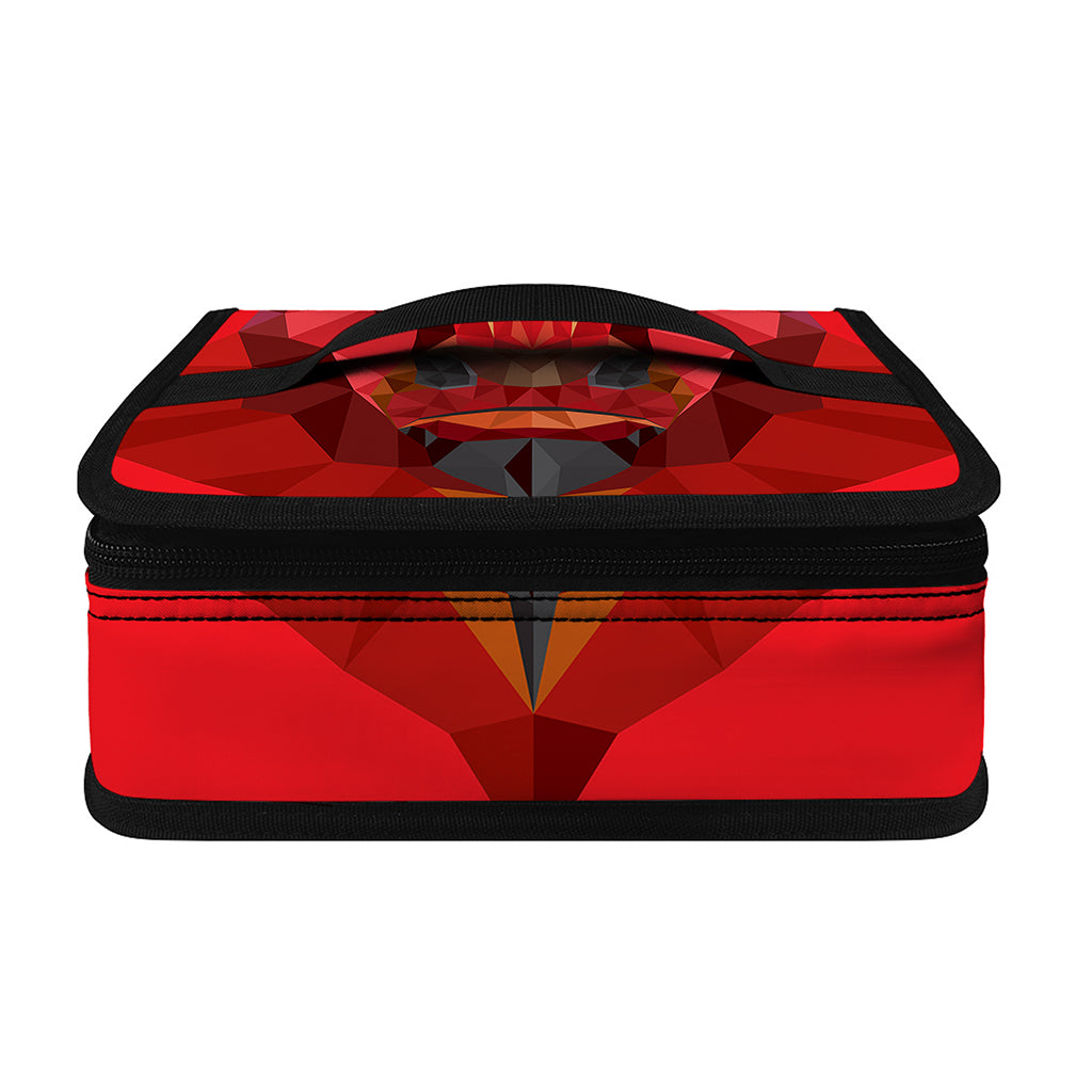 Geometric Bull Skull Print Small Lunch Bag