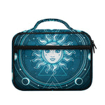 Geometric Celestial Sun And Moon Print Briefcase Bible Bag