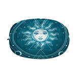 Geometric Celestial Sun And Moon Print Car Side Mirror Covers