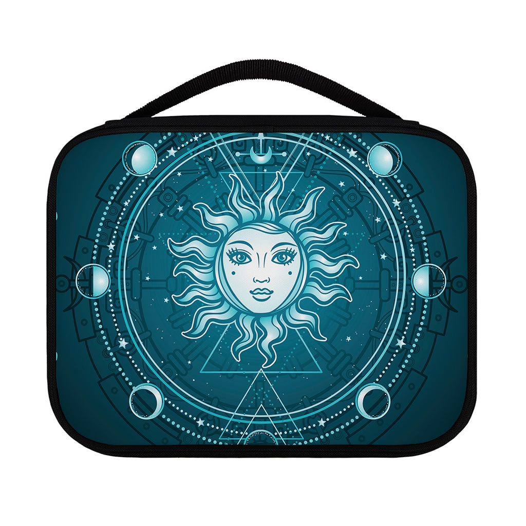 Geometric Celestial Sun And Moon Print Classic Bible Case