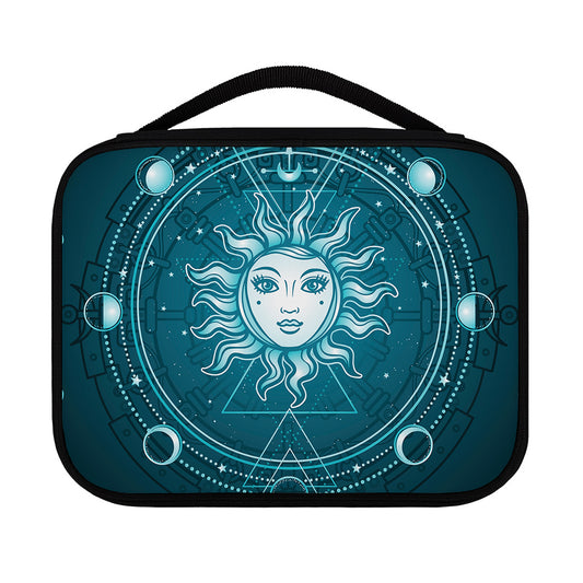 Geometric Celestial Sun And Moon Print Classic Bible Case