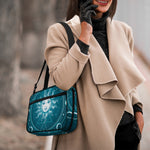 Geometric Celestial Sun And Moon Print Double Strap Bible Bag