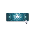 Geometric Celestial Sun And Moon Print Extended Mouse Pad