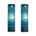 Geometric Celestial Sun And Moon Print Handle Covers