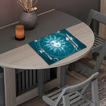 Geometric Celestial Sun And Moon Print Placemat
