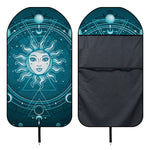 Geometric Celestial Sun And Moon Print Waterproof Car Seat Cover