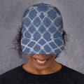Geometric Denim Jeans Pattern Print Baseball Cap