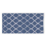 Geometric Denim Jeans Pattern Print Beach Towel