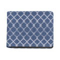 Geometric Denim Jeans Pattern Print Bifold Wallet