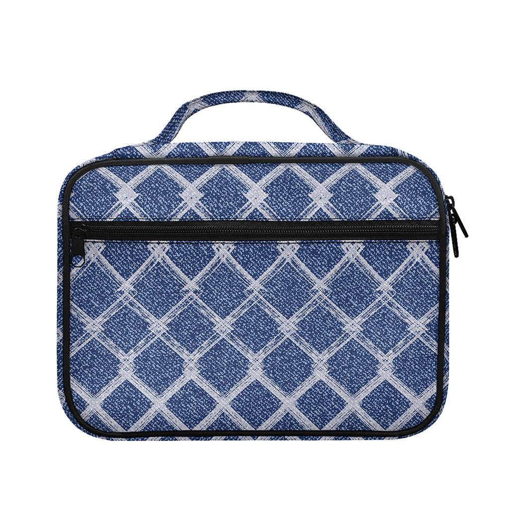 Geometric Denim Jeans Pattern Print Briefcase Bible Bag