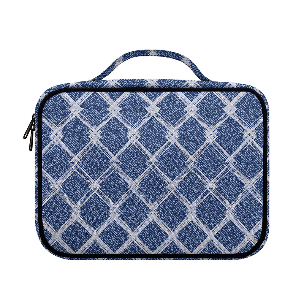 Geometric Denim Jeans Pattern Print Briefcase Bible Bag