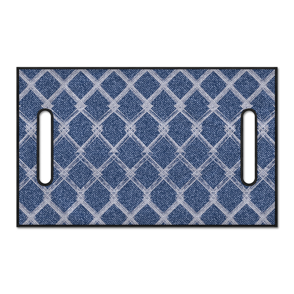 Geometric Denim Jeans Pattern Print Golf Cart Seat Cover