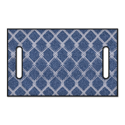 Geometric Denim Jeans Pattern Print Golf Cart Seat Cover