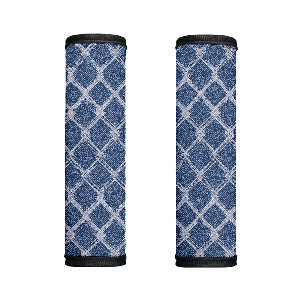 Geometric Denim Jeans Pattern Print Handle Covers
