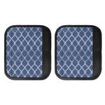Geometric Denim Jeans Pattern Print Handle Covers