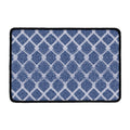 Geometric Denim Jeans Pattern Print Kitchen Mat